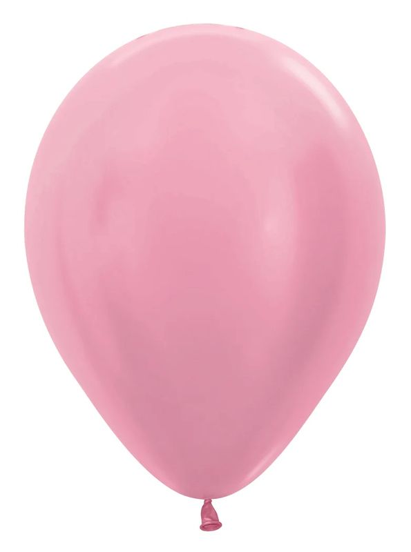 Pearl Pink 11″ Latex Balloons
