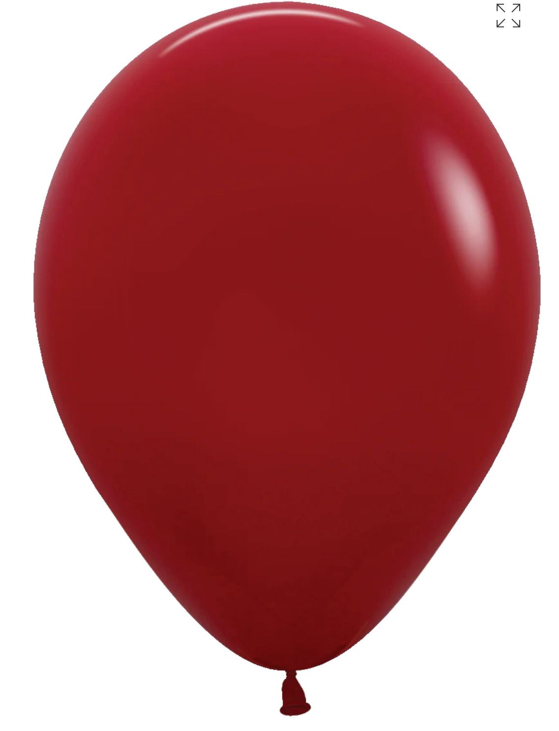 Deluxe Imperial Red 11″ Latex Balloons 