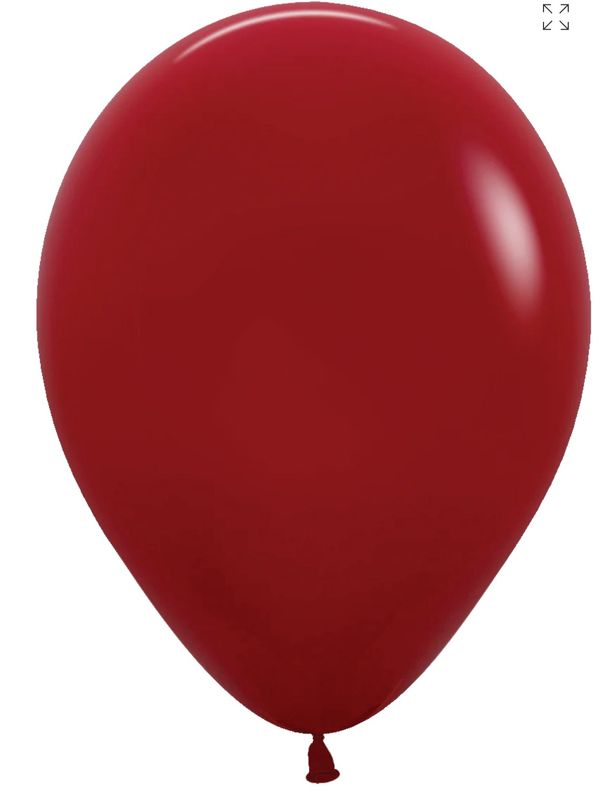 Deluxe Imperial Red 11″ Latex Balloons 