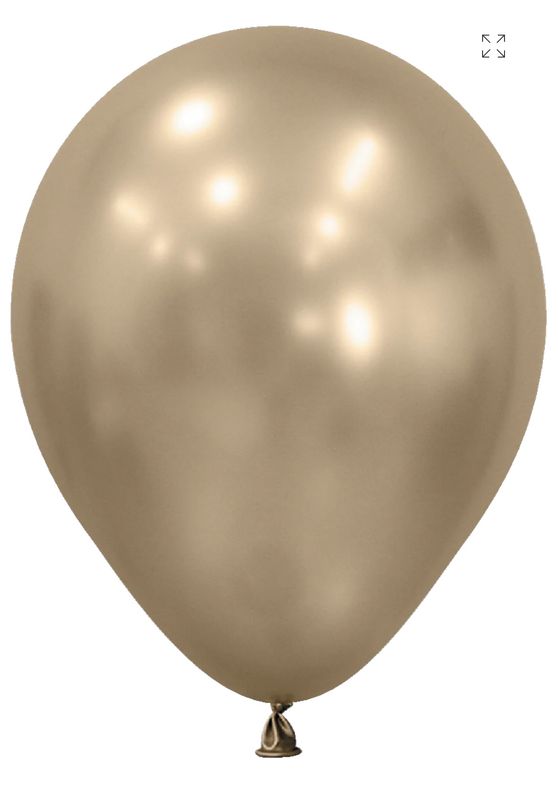 Silk Gold Dust 11″ Latex Balloons