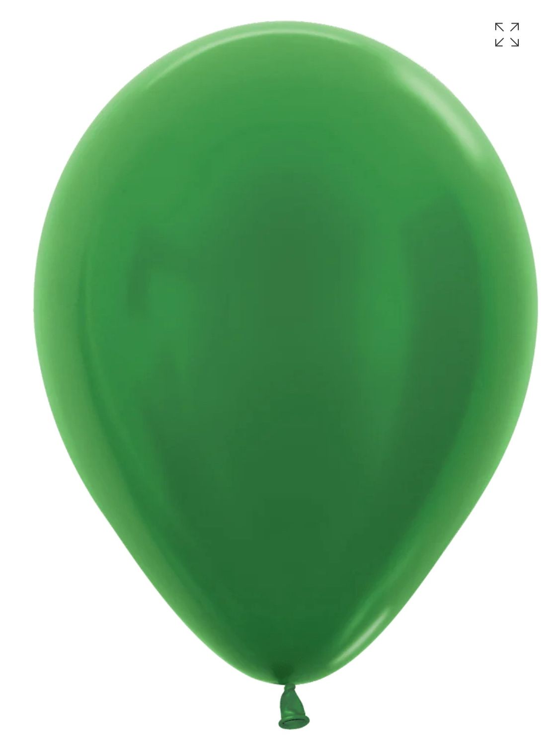 Metallic Green 11″ Latex Balloons