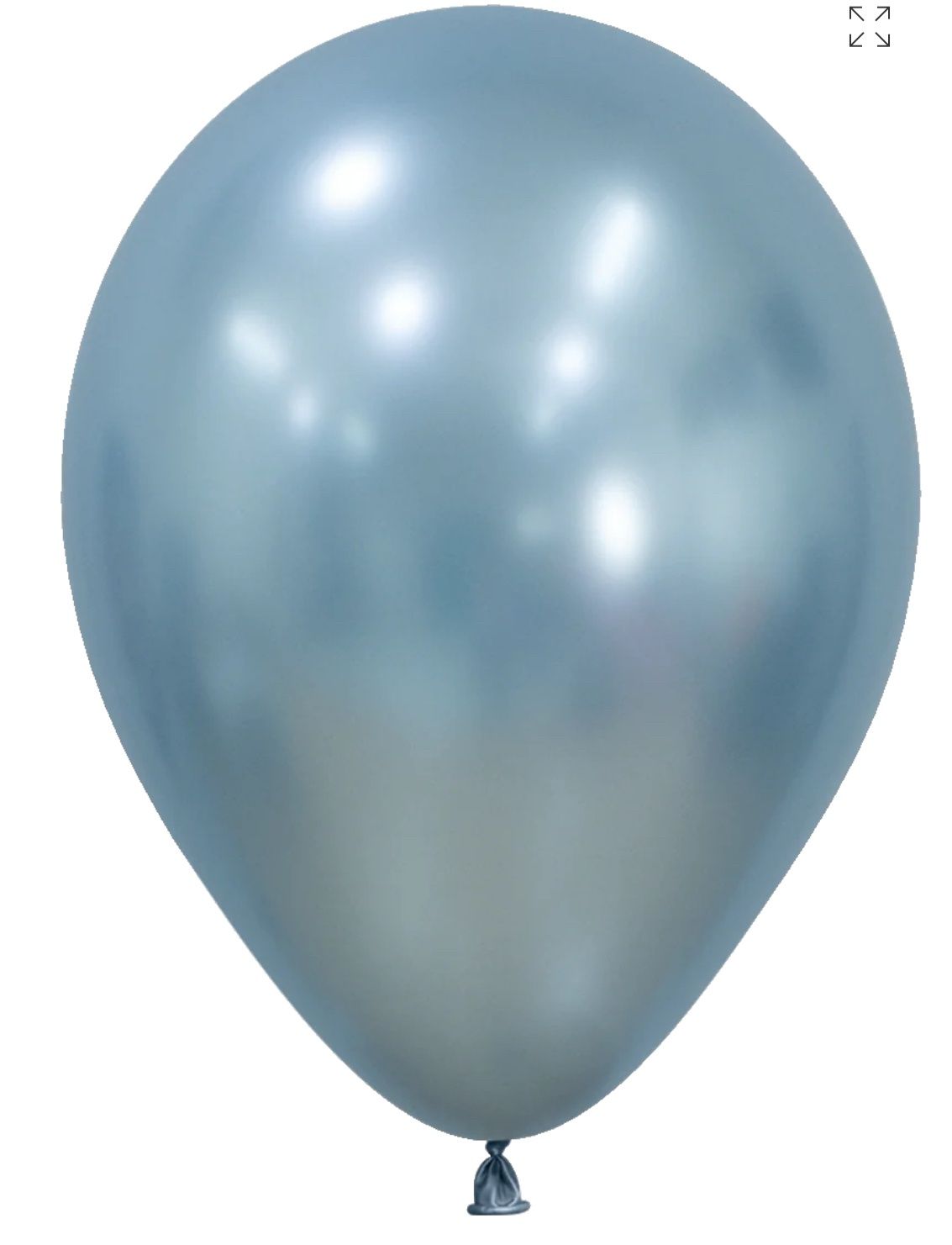 Silk Arctic Blue 11″ Latex Balloons