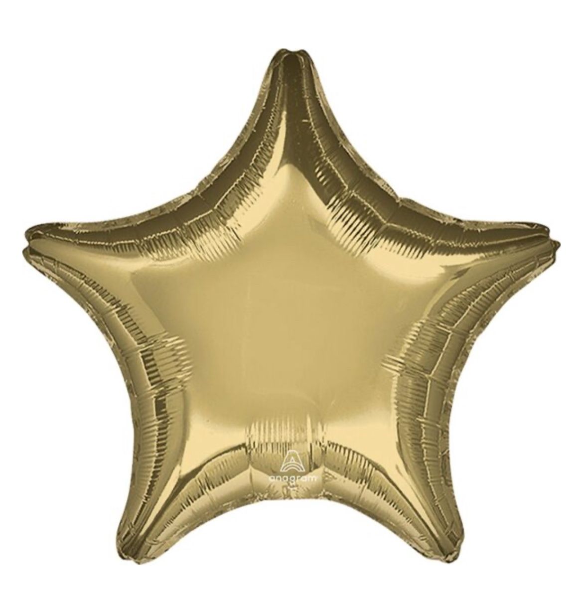 18&quot; White Gold Star