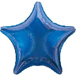 Blue Dazzler Star 19&quot; Balloon