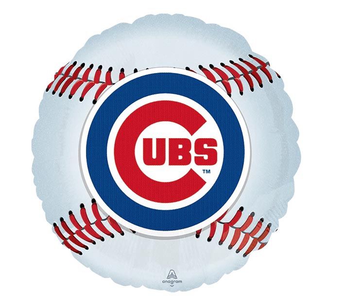 18&quot; MLB CHICAGO CUBS BASEBALL SHAPE
