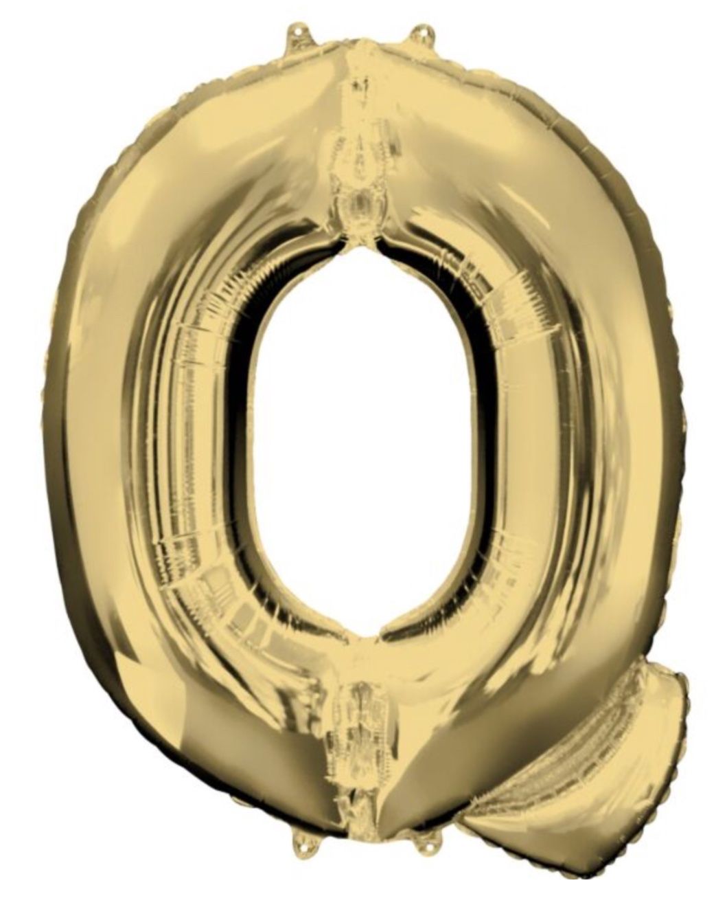 32&quot; Letter Q White Gold