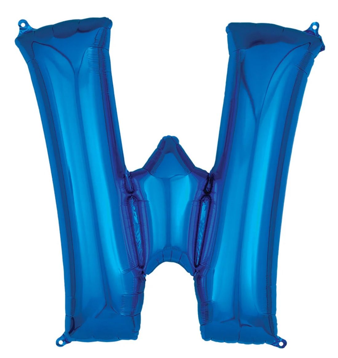 34 inch LETTER W - ANAGRAM - BLUE