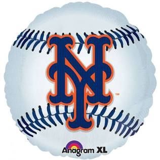 18&quot; New York Mets Baseball Foil balloon 