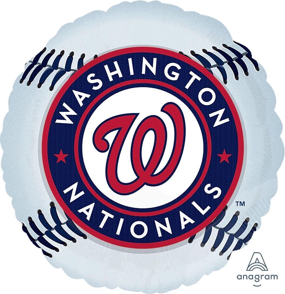 Washington Nationals MLB Baseball 18″ Balloon
