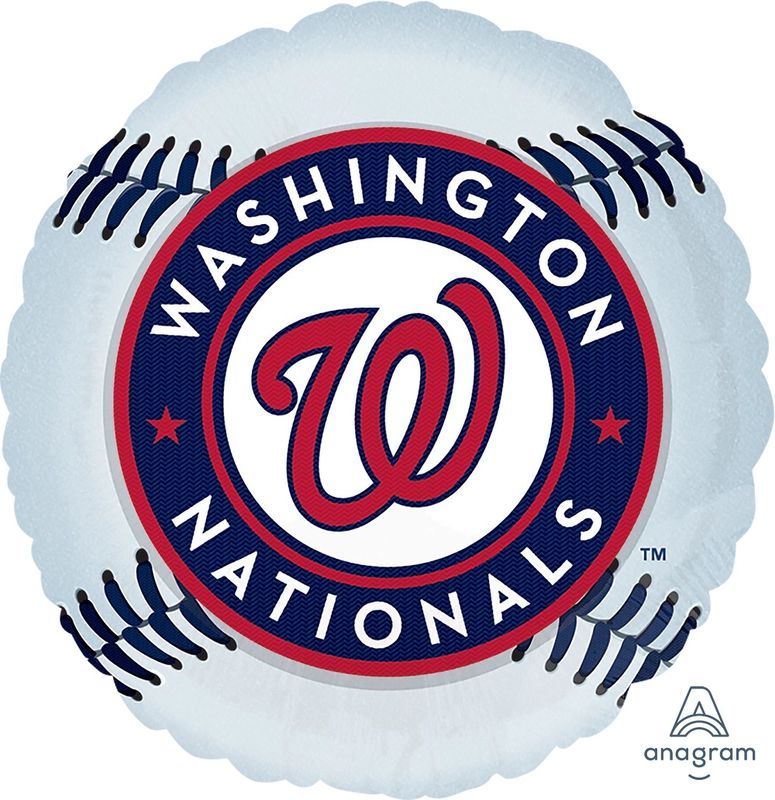 Washington Nationals MLB Baseball 18″ Balloon