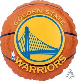 Golden State Warriors NBA Basketball 18″ Balloon
