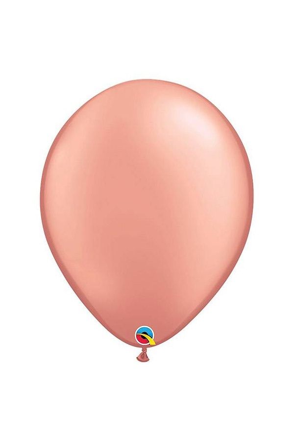 11&quot; RDT LATEX BALLOON ROSE GOLD