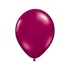 100 Qualatex Sparkling Burgundy Latex Balloons 11&quot;