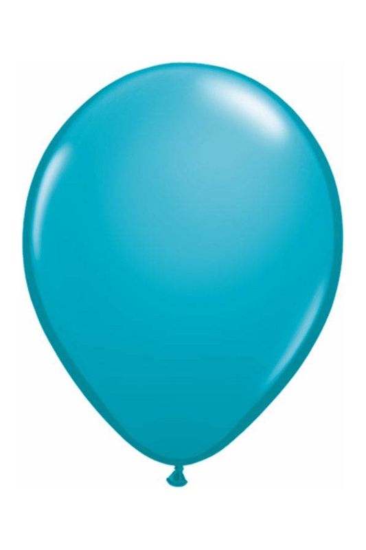 11&quot; FASHION LATEX BALLOON TROPICAL TEAL