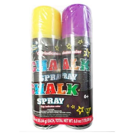Chalk Spray – Assorted Colors – 2pk
