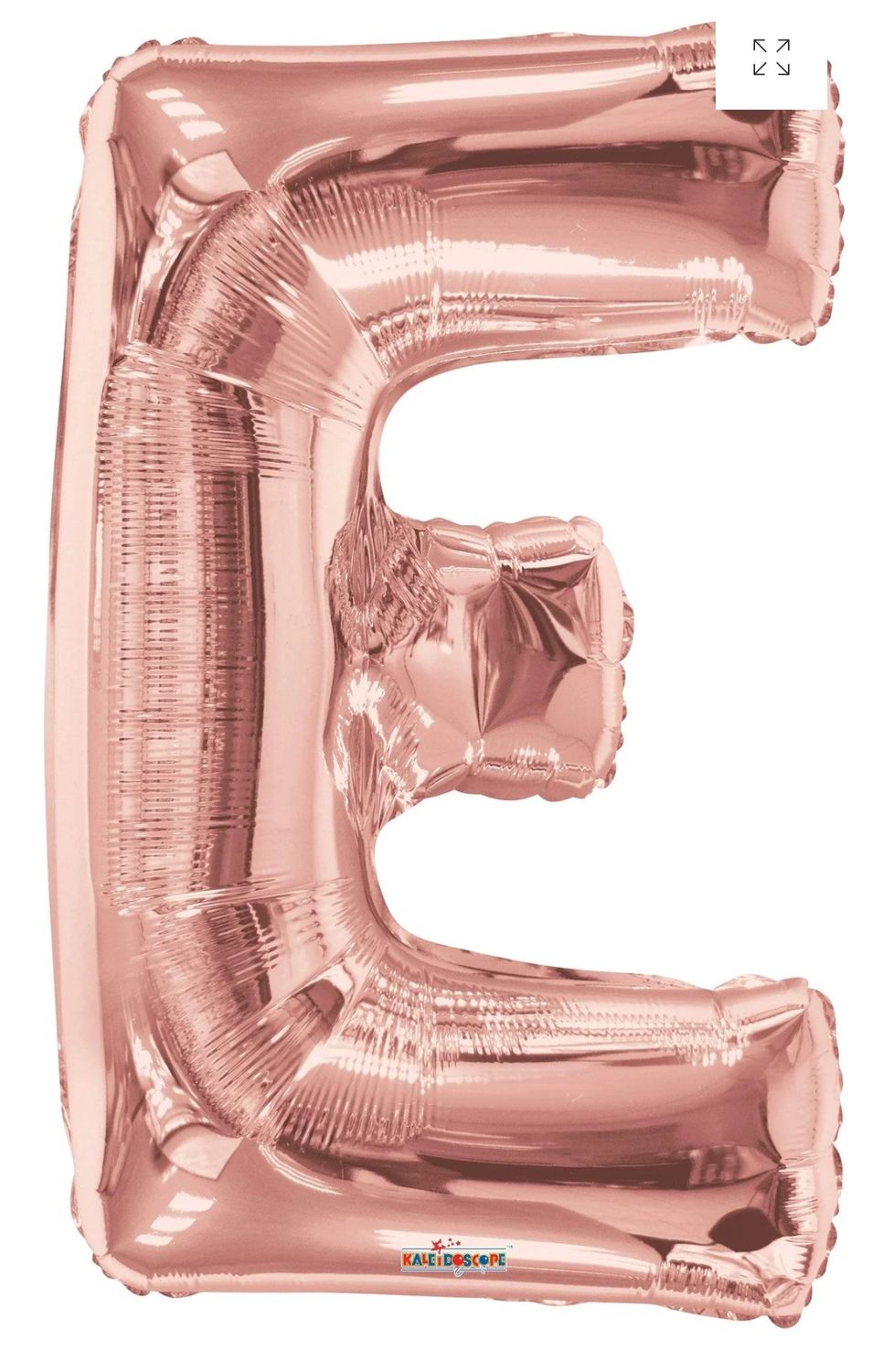 Letter E Rose Gold 34&quot; Balloon