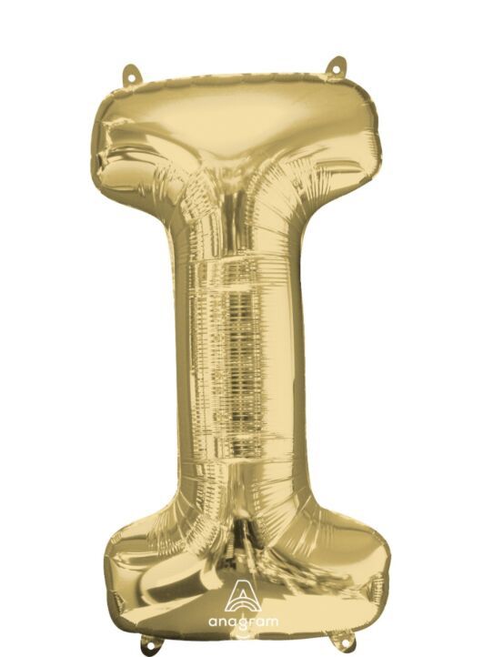 32&quot; Letter I White Gold