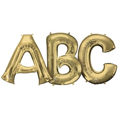 White Gold Letters