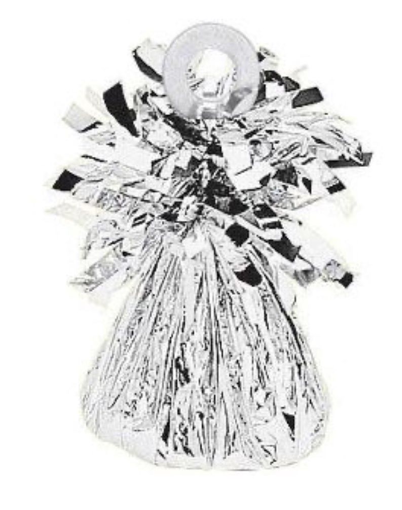 Silver Foil Balloon Weight