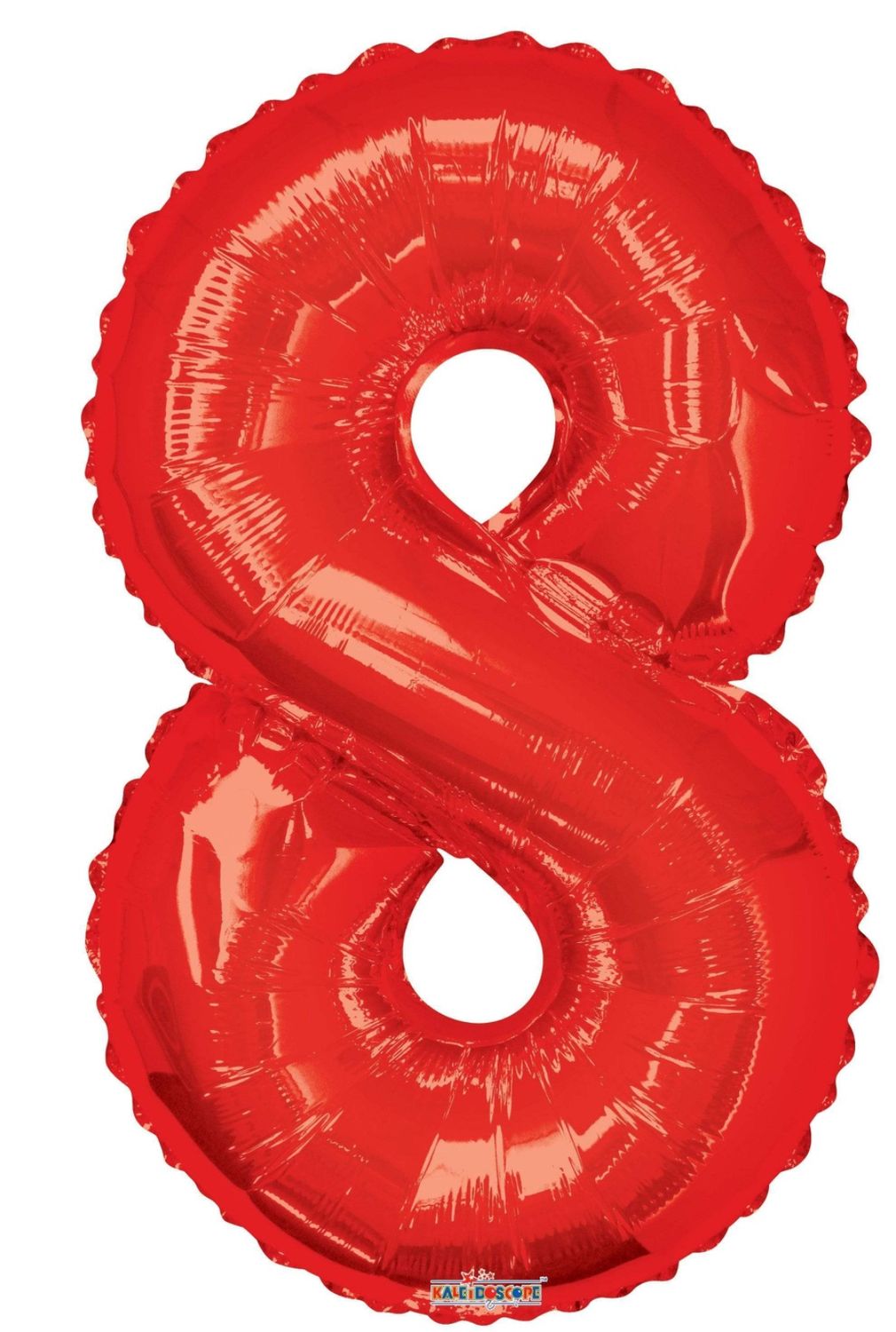 Red Number 8 34&quot; Balloon