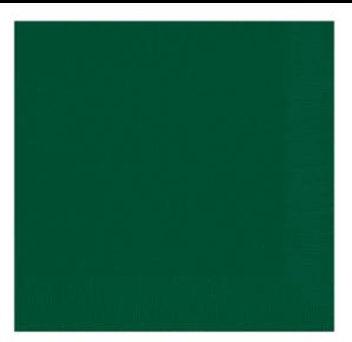 Hunter Green Luncheon Napkins