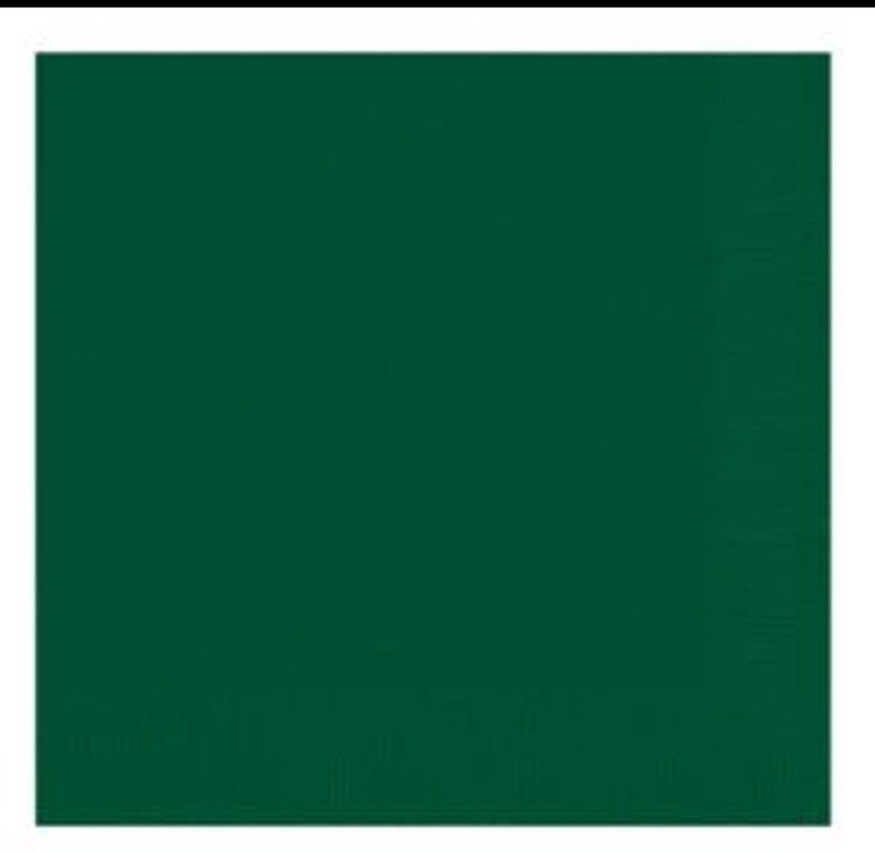 Hunter Green Luncheon Napkins