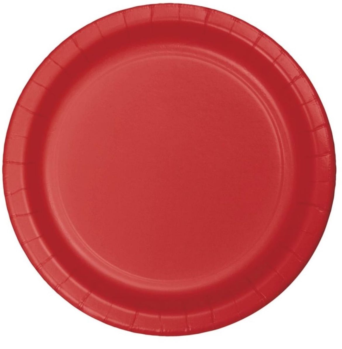 Classic Red Plate Paper 7″ 24CT