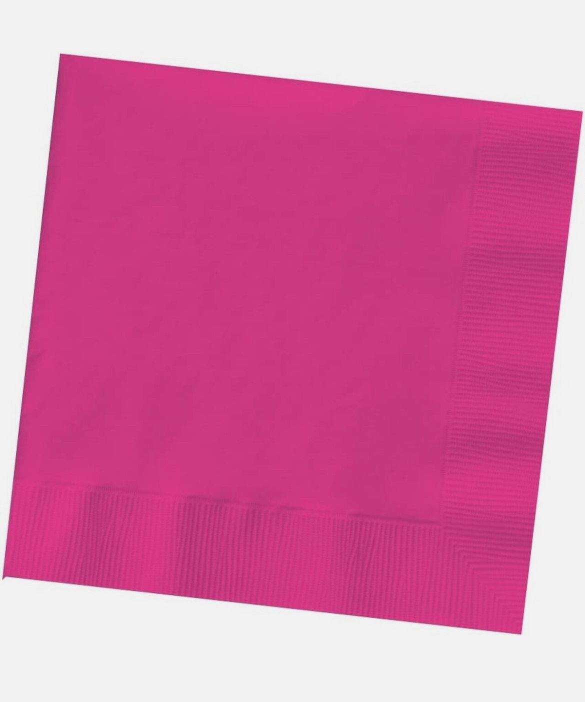 Magenta Napkins Solid Hot Magenta Lunch Napkins 50ct 2ply