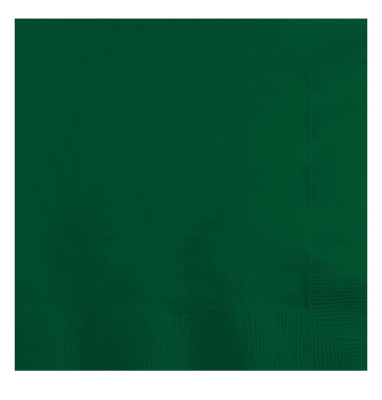 Hunter Green Bev Napkins 50ct