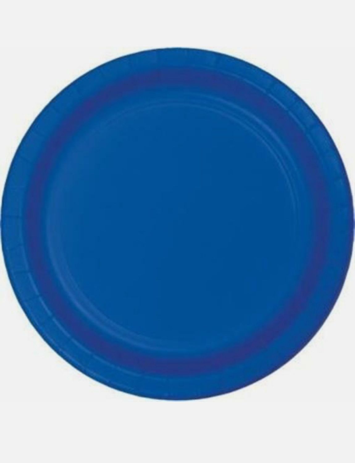 Cobalt Blue 7&quot; Paper Plates 24 Per Pack