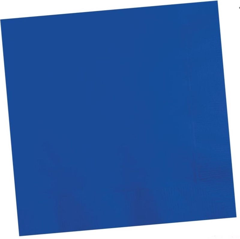 Cobalt Blue Napkin Beverage 50CT