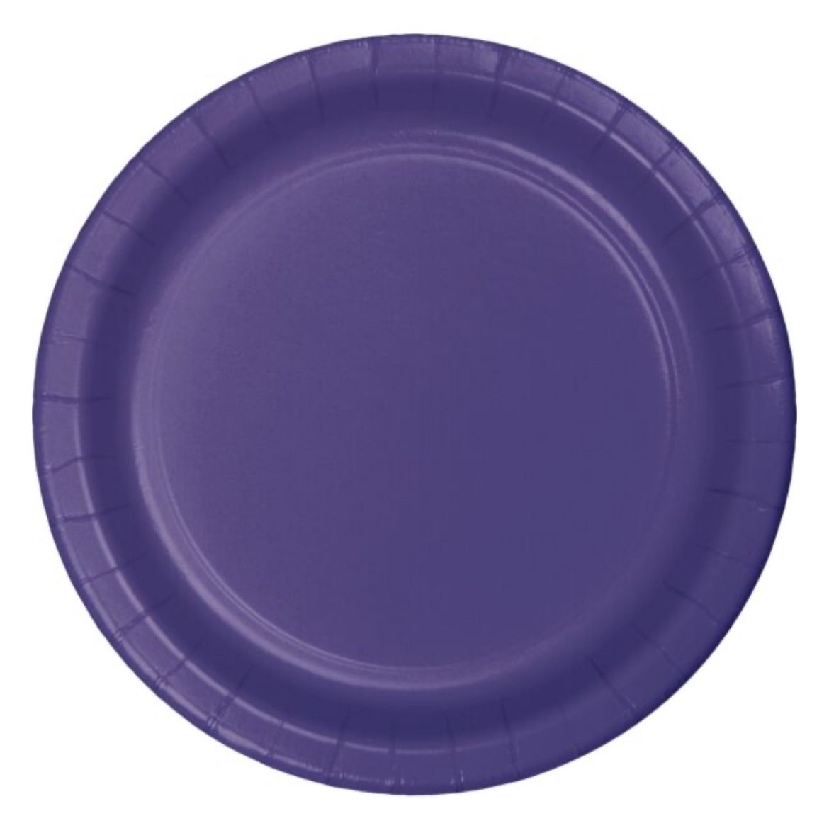 9&quot; Paper Plate - Purple