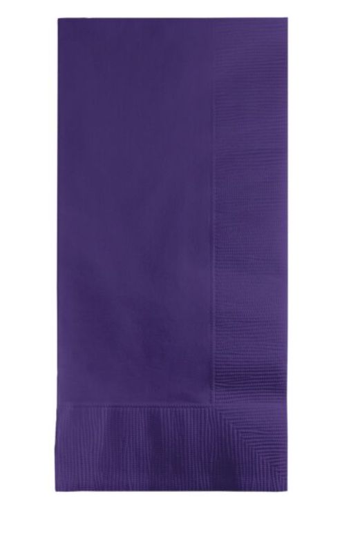 2Ply Dinner Napkin - Purple 50 ct