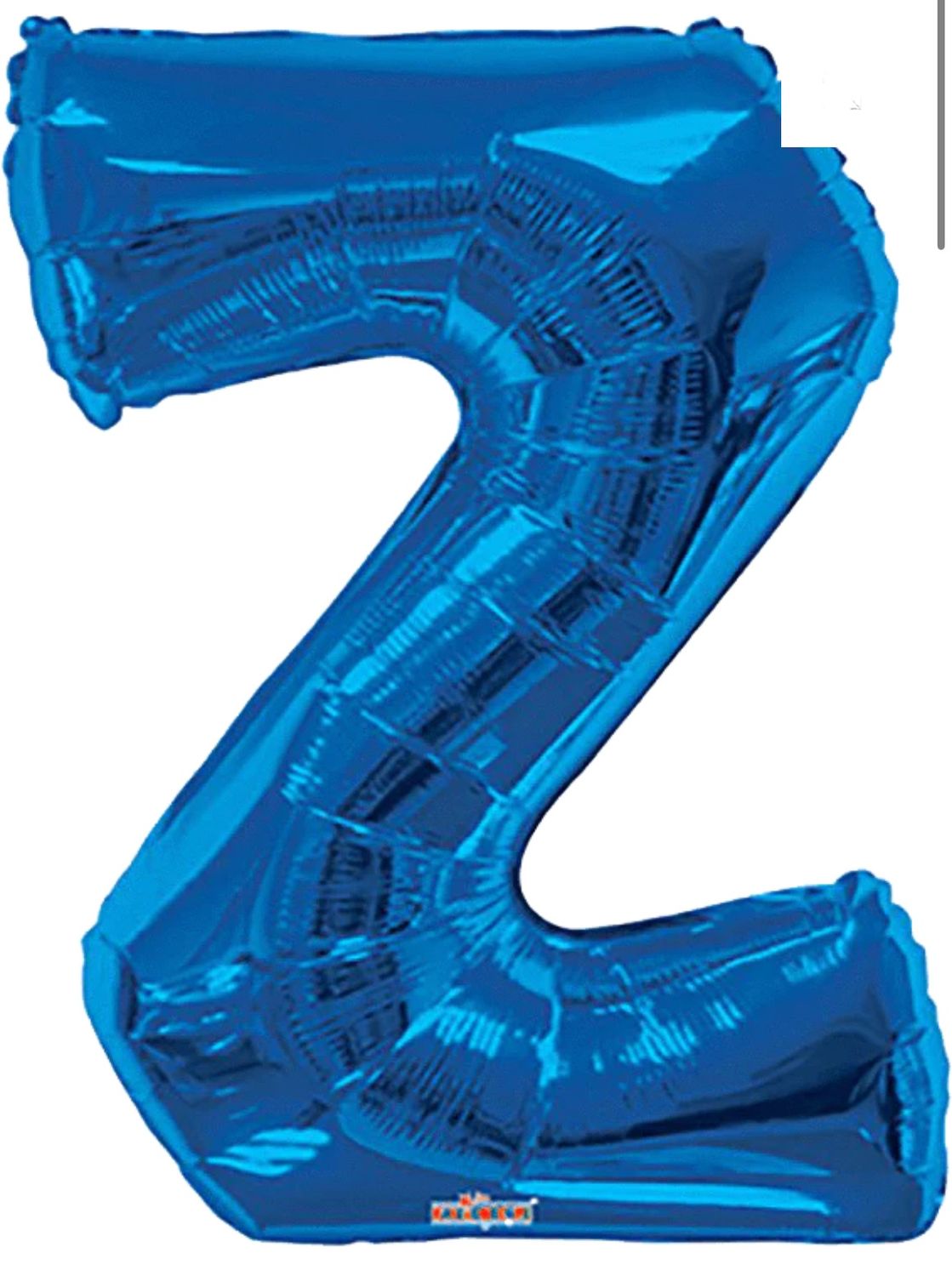 Blue Letter Z 34″ Balloon