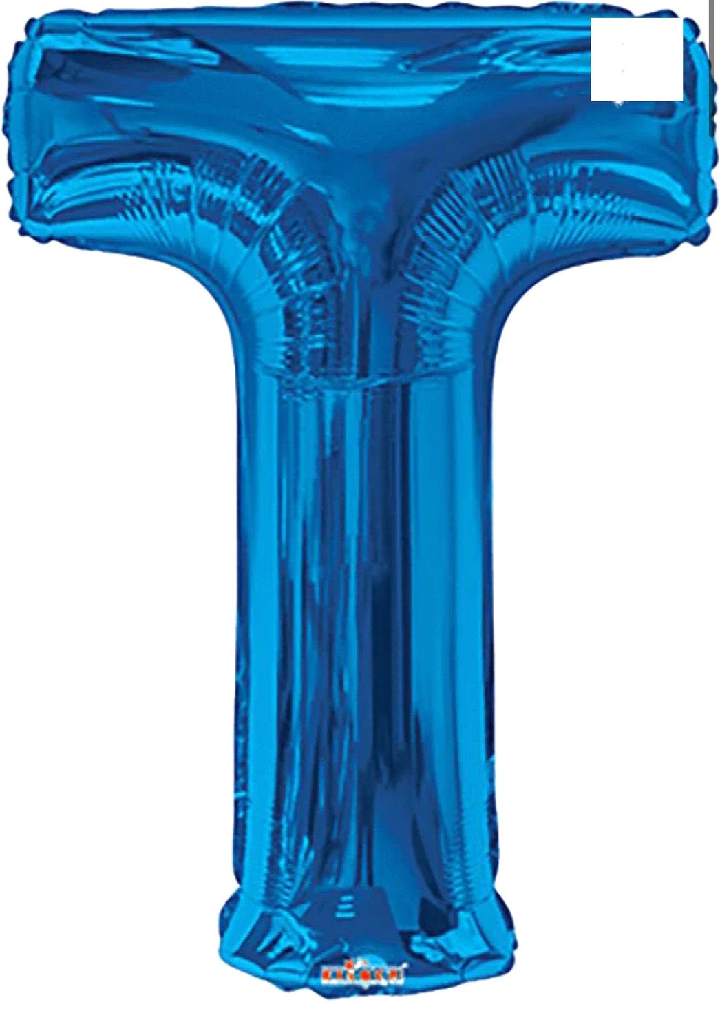 Blue Letter T 34″ Balloon