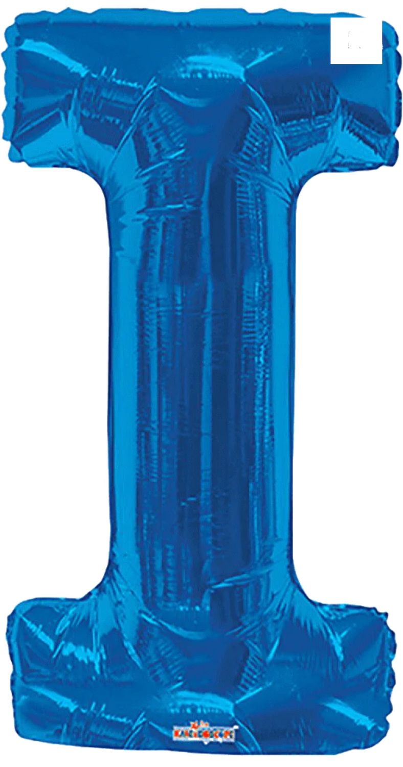 Blue Letter I 34″ Balloon