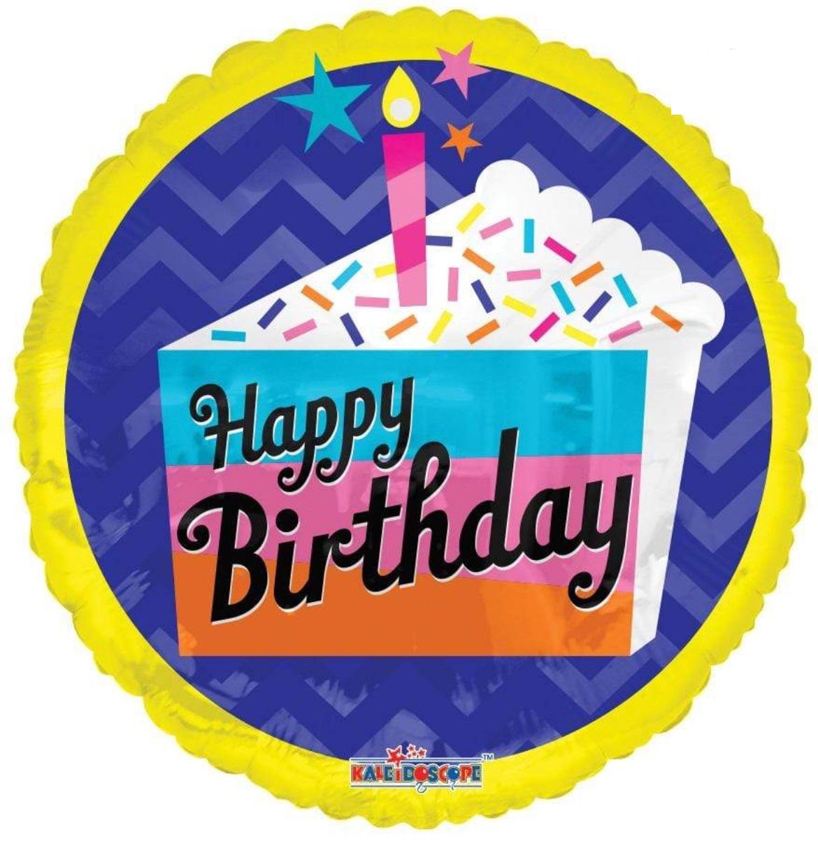 Birthday Slice Of Cake 18″ Balloon