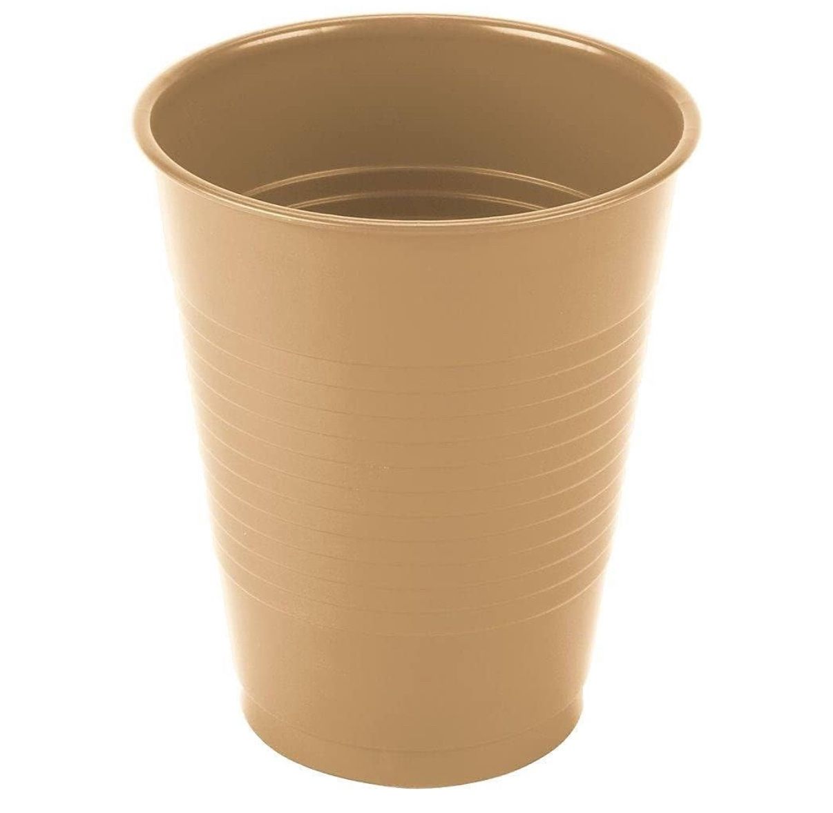 Glittering Gold 16oz Plastic Cups (20 Cups)