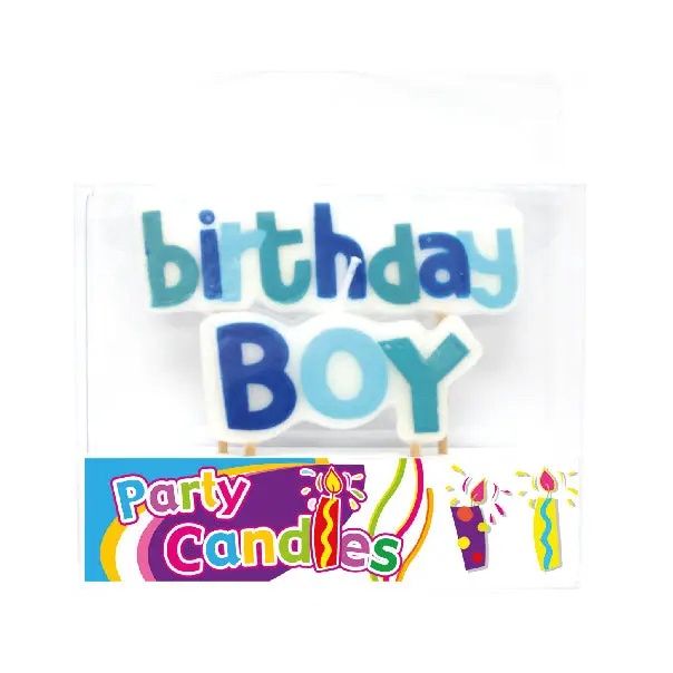 BIRTHDAY BOY CANDLE