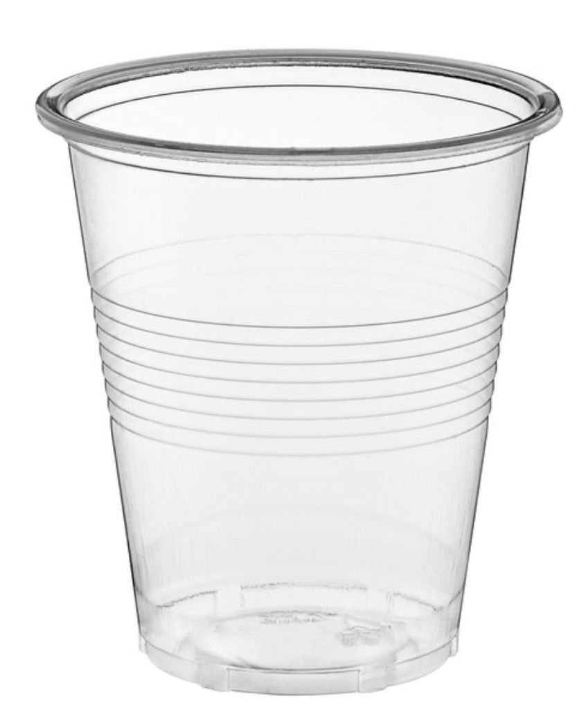 Choice 14 oz. Translucent Thin Wall Plastic Cold Cup - 50/Pack