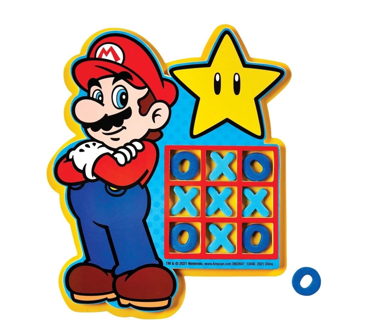 Super Mario Brothers Shaped Foam Game