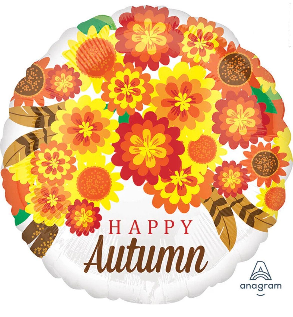 Autumn Mums 17&quot; Balloon