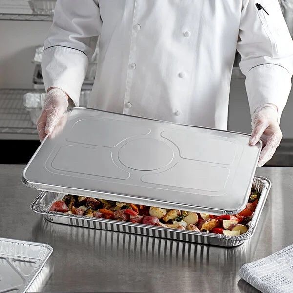 Choice Foil Steam Table Pan Lid - Full Size