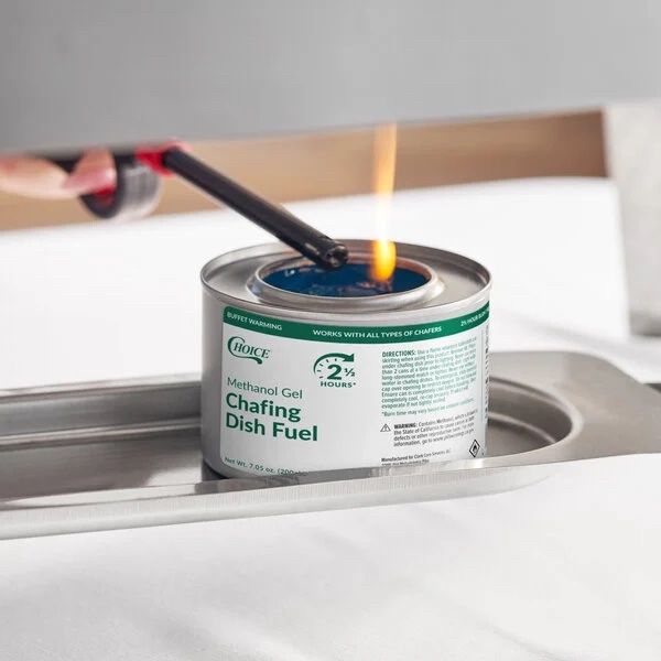 Choice 2.5 Hour Methanol Gel Chafing Dish Fuel