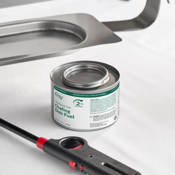 Choice 2.5 Hour Methanol Gel Chafing Dish Fuel