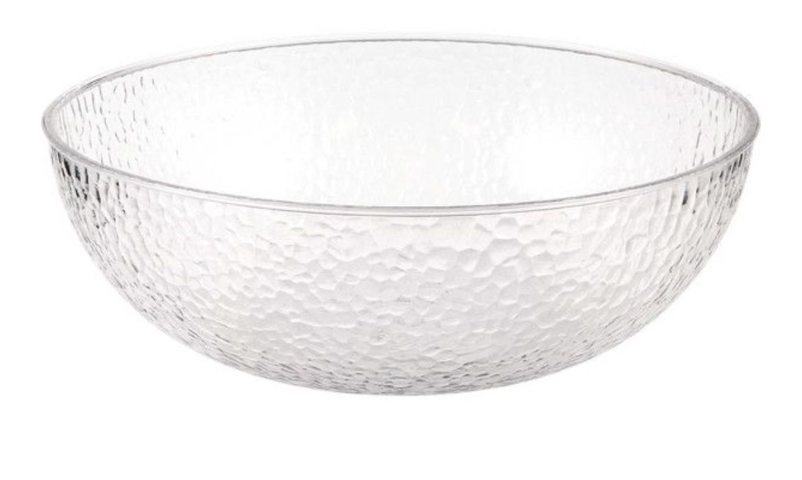 Pebble Bowl 5.2qt Clear