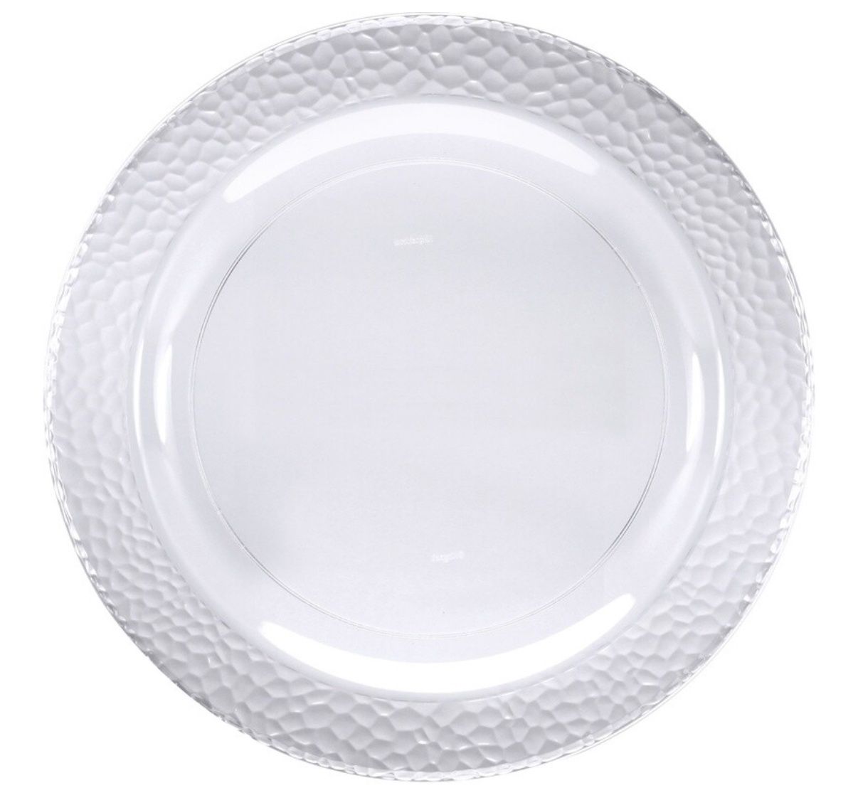 Plastic Tray - Pebble Rim - 13.2&quot; - 2 PK