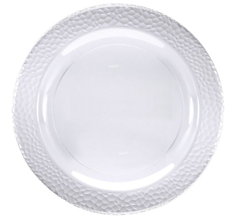 Plastic Tray - Pebble Rim - 13.2&quot; - 2 PK