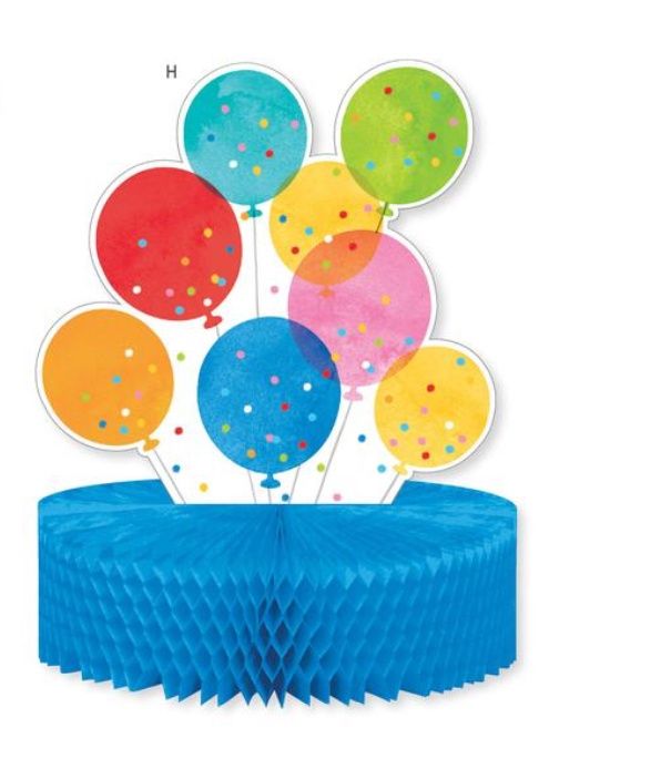 HONEYCOMB CENTERPIECE 12&quot; x 9* (30.5cm x 22.9cm) 6 cs/1 pkg