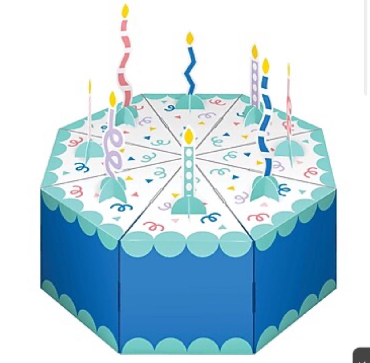 3D CENTERPIECE Party Patterns 